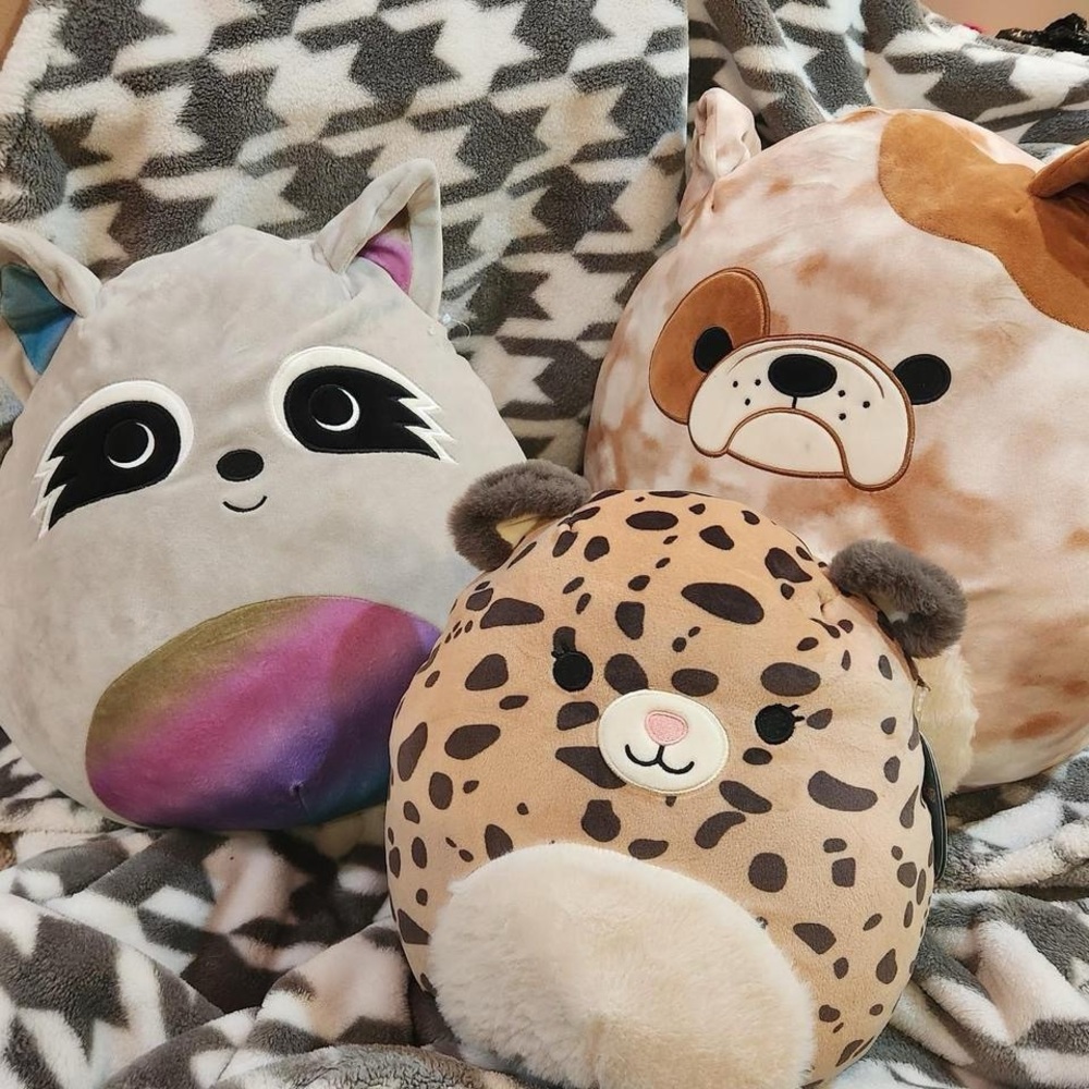 THREE Squishmallows !!!!